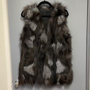 Real Fox Fur vest